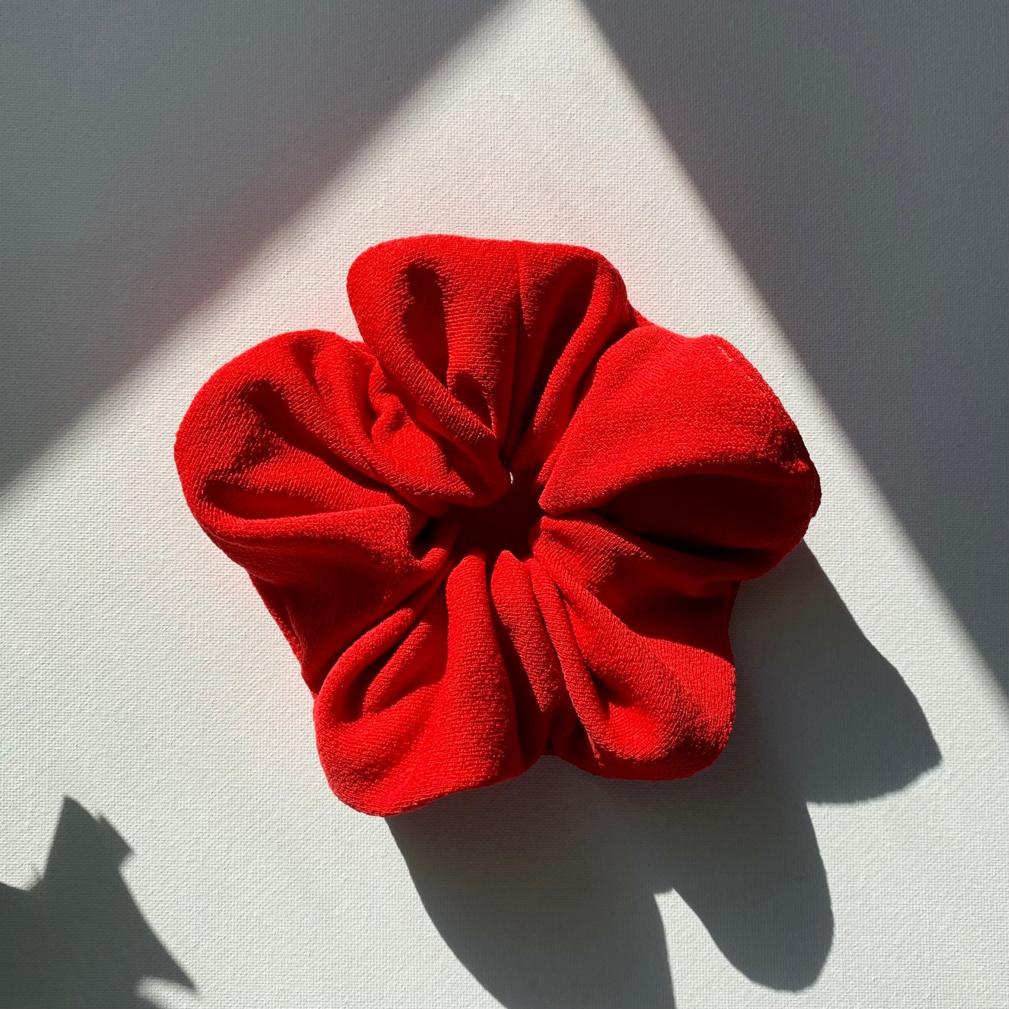 Red Scrunchie - Oversized