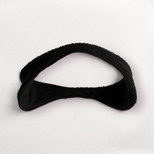 Fleece Ear Warmer Headband - Black