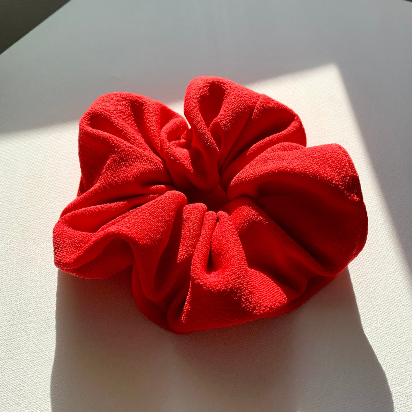 Red Scrunchie - Oversized